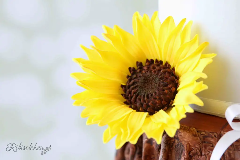 Sonnenblumen Torte 6