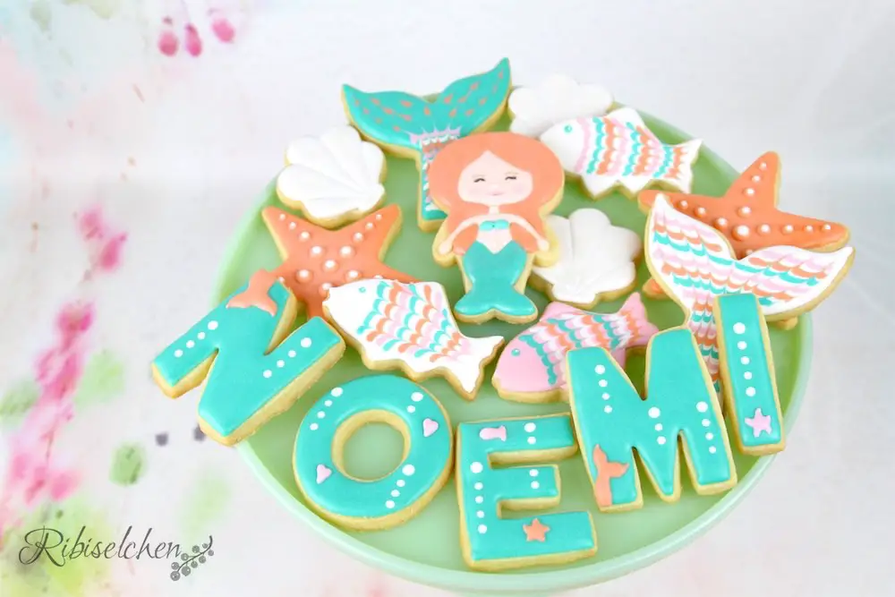 Meerjungfrauen Sweet Table Kekse